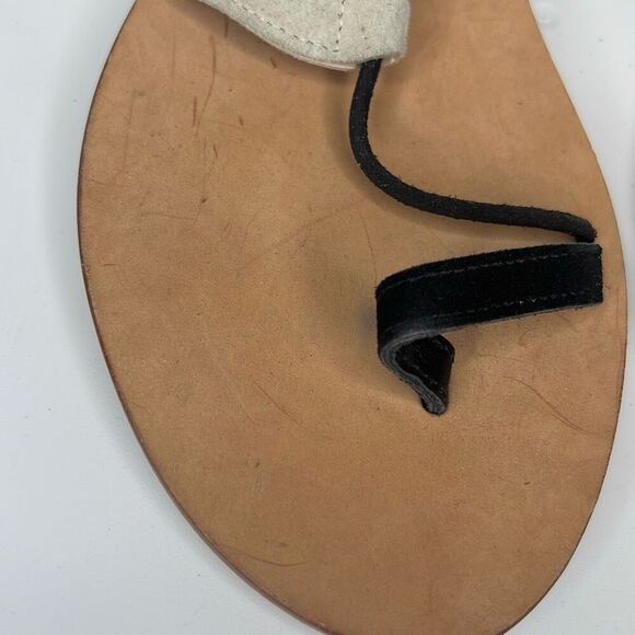 Revolve Cornetti Italian Leather Gladiator Sandal Size 38/7 New - Picture 4 of 7